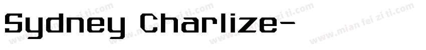 Sydney Charlize字体转换